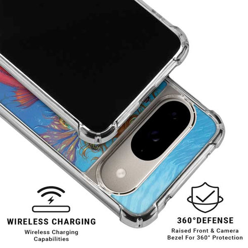 Mermaid Water Fairy by Ed Beard Jr Google Pixel 10 Clear Case